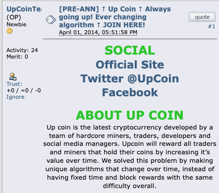 UPCOIN